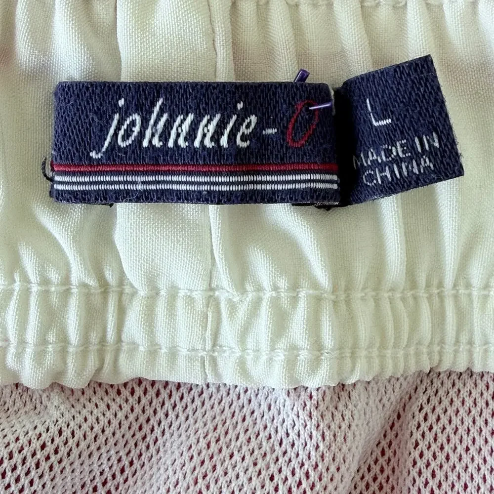 JOHNNIE-O  Men's Cove Half Elastic Surf Swim Shorts Large